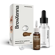 BrowXenna®, Brown #101, Neutral Brown, 1 vial