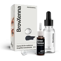 BrowXenna®, #110 Graphite concentrate, 1 vial